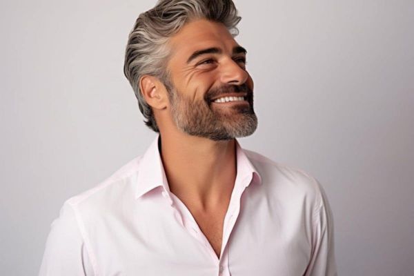 Adopter le bon état d'esprit face aux cheveux blancs